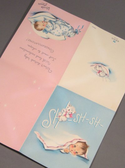 画像3: "SH-SH-SH-" BABY CARD