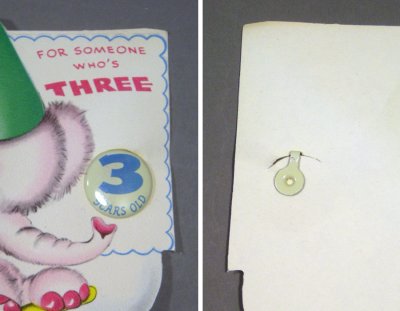 画像2: "FOR SOMEONE WHO'S THREE" BIRTHDAY CARD