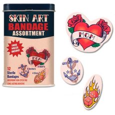画像1: "Tattoo Skin Art"  Band Aid  (1)