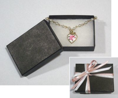 画像2: 1950's Vintage "Pink Rose Heart"  Pearl Bracelet  -ヴィンテージ ブレスレット-