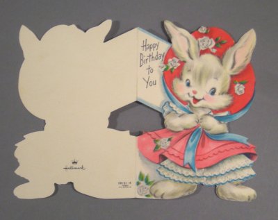 画像2: "Happy Birthday to you" BUNNY CARD