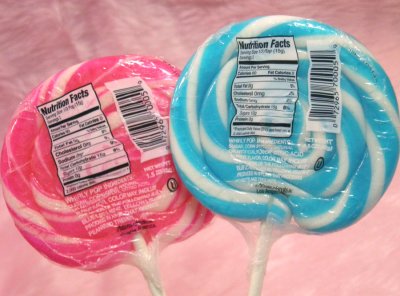 画像2: "WHIRLY POP" Lollipop Candy(PINK&BLUE 2本set)