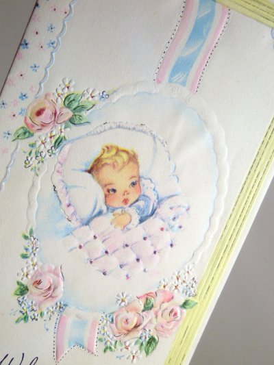 画像1: "To Welcome Your Baby" BABY CARD