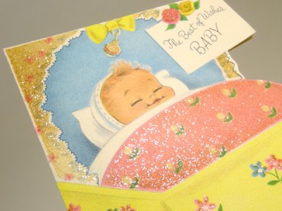画像1: "The Best of Wishes BABY" CARD