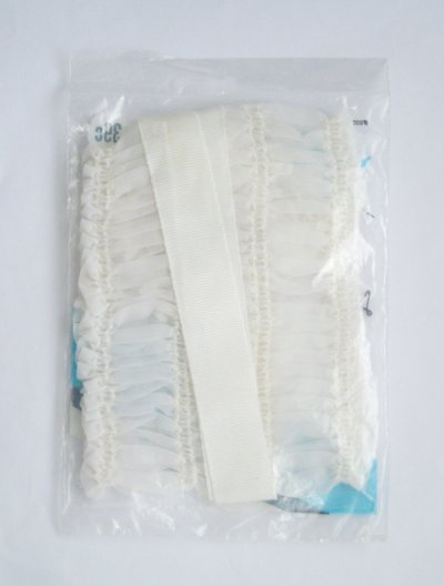 画像2: 1950's "Royalty" White Frill Hair Band 【DEAD-STOCK♡】