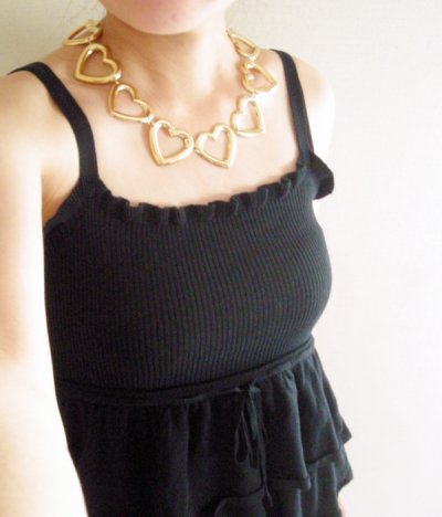 画像3: 1980's AVON "Gold Plated Heart" Necklace 【箱付きDEAD-STOCK♡】