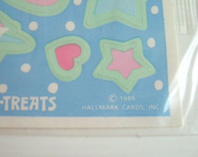 画像2: 1980's Hallmark "PASTEL UNICORN"  Sticker【袋入りDEAD-STOCK♡】