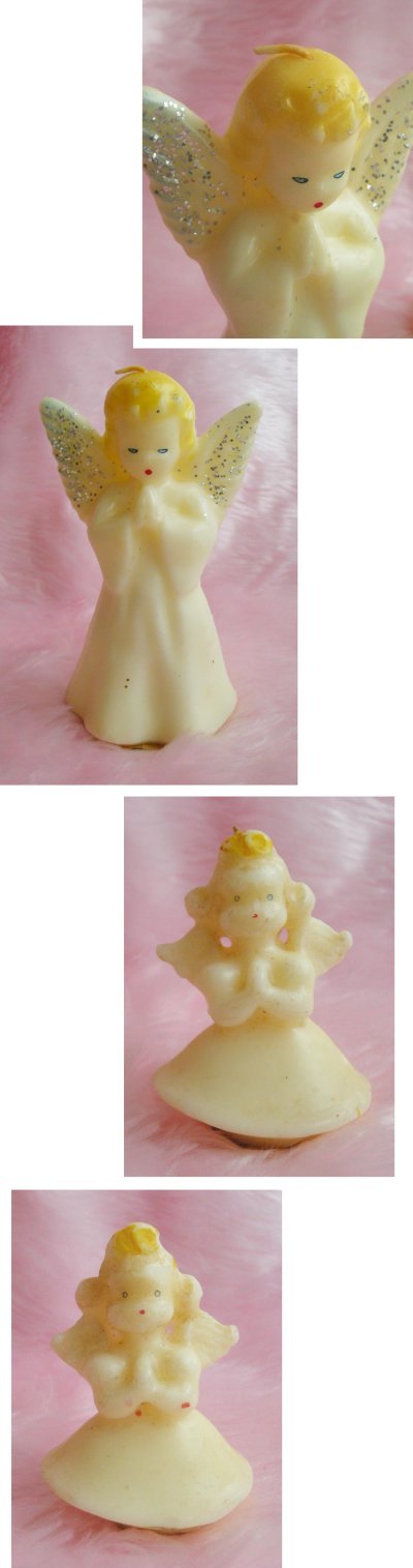 画像1: 1950's VINTAGE GURLEY "Angel Candles"（3点set）