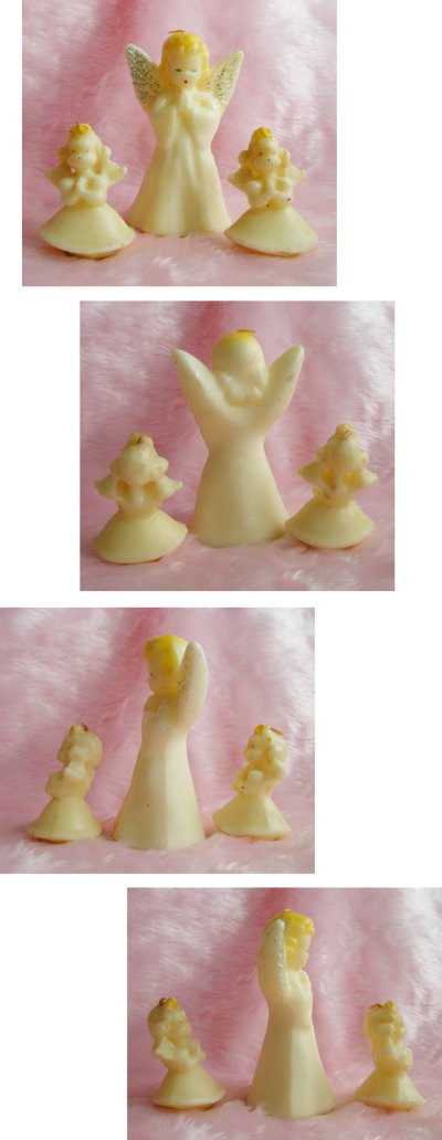 画像2: 1950's VINTAGE GURLEY "Angel Candles"（3点set）