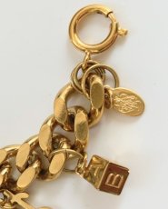 画像5: Vintage "BABY & MONEY"  Charm Bracelet with Original Box  -ゴールドチェーンブレスレット- (5)