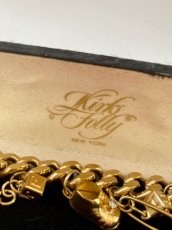 画像6: Vintage "BABY & MONEY"  Charm Bracelet with Original Box  -ゴールドチェーンブレスレット- (6)