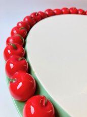 画像10: Vintage Shafford "CHERRY"  Decorated Cake /Pie /Fruits plate  -ヴィンテージ チェリープレート・大皿- (10)