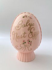 画像2: 1940-50's Vintage  "Baby's Nest Egg" Bank  -ヴィンテージ 貯金箱-  【PINK】 (2)