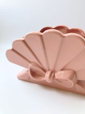 画像3: 1940's Vintage ABINGDON  "Shell & Bow" Flower Vase  -ヴィンテージ フラワーベース-  【PINK】 (3)