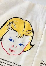 画像6: 1950's Vintage "ALL  BY  HERSELF" Baby Cloth Book  -ヴィンテージ 布絵本- (6)