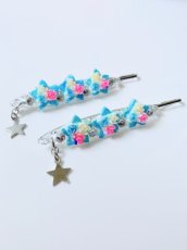 画像2: 【Little Hideaway】 1950's Vintage  "STAR FLOWER" Parts   -ヘアピン- (2)