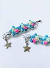 画像1: 【Little Hideaway】 1950's Vintage  "STAR FLOWER" Parts   -ヘアピン- (1)