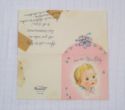 画像2: "FOR THE New Baby" mini CARD