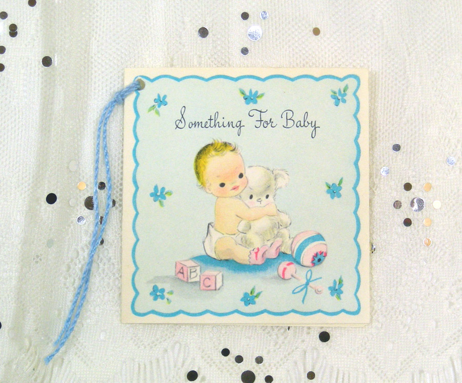 画像1: "Something For Baby" mini CARD (1)
